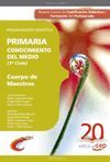 CUERPO DE MAESTROS. PRIMARIA. CONOCIMIENTO DEL MEDIO. PROGRAMACIÓN DIDÁCTICA