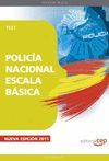 POLICÍA NACIONAL ESCALA BÁSICA. TEST