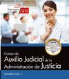 CUERPO DE AUXILIO JUDICIAL I TEMARIO