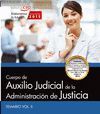 CUERPO DE AUXILIO JUDICIAL II TEMARIO