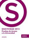 QUÍMICA. SELECTIVIDAD 2015