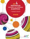 MATEMÁTICAS ORIENTADAS A LAS ENSEÑANZAS ACADÉMICAS 4. (TRIMESTRES)