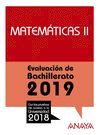 MATEMÁTICAS II. CC. NATURALES. EVALUACIÓN DE BACHILLERATO 2018