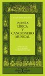 POESIA LIRICA Y CANCIONERO MUSICAL  (C.C. 62)