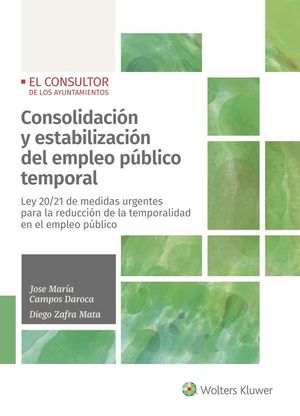 CONSOLIDACIÓN Y ESTABILIZACIÓN DEL EMPLEO PÚBLICO TEMPORAL