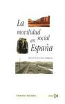 LA MOVILIDAD SOCIAL EN ESPAÑA