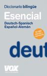 DICCIONARIO ESENCIAL ALEMÁN-ESPAÑOL/DEUTSCH-SPANISCH