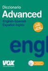 DICCIONARIO ADVANCED ENGLISH-SPANISH / ESPAÑOL-INGLÉS