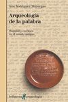 ARQUEOLOGIA DE LA PALABRA