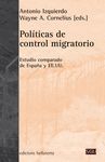 POLITICAS DE CONTROL MIGRATORIO