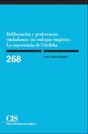 DELIBERACIÓN Y PREFERENCIAS CIUDADANAS