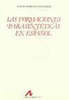 LAS FORMACIONES PARASINTÉTICAS EN ESPAÑOL