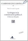 LA LENGUA EN LA COMUNICACIÓN POLÍTICA I