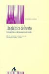 LINGÜÍSTICA DEL TEXTO. INTRODUCCIÓN A LA HERMENÉUTICA DEL SENTIDO