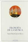 FILOSOFÍA DE LA MÚSICA