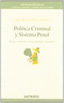 POLÍTICA CRIMINAL Y SISTEMA PENAL