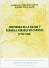 PROPIEDAD DE LA TIERRA Y REFORMA AGRARIA EN CÓRDOBA