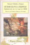 DE BARCELONA A FILIPINAS:IMPRESIONES DE UN VIAJE