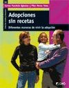 ADOPCIONES SIN RECETAS.DIF.MANERAS VIVIR LA ADOPCION