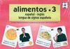 ALIMENTOS 3 BARAJA ESPAÑOL/INGLES SIGNOS