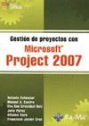 GESTION DE PROYECTOS CON MICROSOFT PROJECT 2007