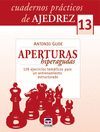 CUADERNOS PRACTICOS AJEDREZ 13 APERTURAS HIPERAGUDAS