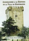 APORTACIONES A LA HISTORIA DE LA VILLA DE MONTEMAYOR