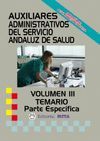 AUXILIARES ADMINISTRATIVOS SAS III TEMARIO PARTE ESPECIFICA