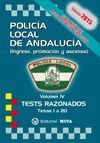 POLICÍA LOCAL DE ANDALUCÍA IV TEMAS 1 A 20
