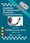 CUERPO DE TRAMITACION PROCESAL P. INTERNA I TEMARIO