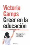 CREER EN LA EDUCACIÓN