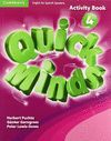 QUICK MINDS LEVEL 4 ACTIVITY BOOK