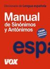 DICC. MANUAL  DE SINÓNIMOS Y ANTÓNIMOS.