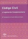 CÓDIGO CIVIL Y LEGISLACIÓN COMPLEMENTARIA