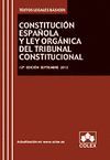 CONSTITUCION ESPAÑOLA Y TRIBUNAL CONSTITUCIONAL-12ED.(2013)