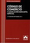 CODIGO DE COMERCIO Y LEGISLACION MERCANTIL ESPECIAL 13ED