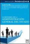 LA REFORMA DE LA ADMINISTRACION GENERAL DEL ESTADO