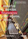 PRODUCTOS Y SERVICIOS FINANCIEROS Y DE SEGUROS, BÁSICOS
