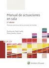 MANUAL DE ACTUACIONES EN SALA. TÉCNICAS PRÁCTICAS