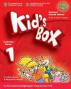 KID'S BOX LEVEL 1 ACTIVITY BOOK WITH CD-ROM UPDATED ENGLISH FOR SPANISH SPEAKERS