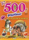 500 PEGATINAS NARANJA