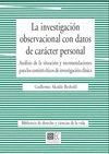 INVESTIGACIÓN OBSERVACIONAL CON DATOS DE CARACTER PERSONAL