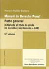 MANUAL DE DERECHO PENAL. PARTE GENERAL (2ª ED.)