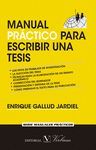 MANUAL PRACTICO PARA ESCRIBIR UNA TESIS