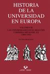 HISTORIA DE LA UNIVERSIDAD EN EUROPA. VOL. 3. LAS UNIVERSIDADES EN EL SIGLO XIX