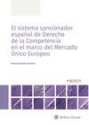 EL SISTEMA SANCIONADOR ESPAÑOL DE DERECHO DE LA COMPETENCIA EN EL