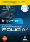 INSPECTOR DEL CUERPO NACIONAL DE POLICIA 1 TEMARIO