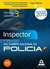 INSPECTOR DEL CUERPO NACIONAL DE POLICIA 3 TEMARIO