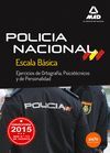 POLICIA NACIONAL ESCALA BASICA EJERCICIOS ORTOGRAFIA PSICOT