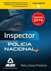 INSPECTOR DE POLICÍA NACIONAL. TEST Y CASOS PRÁCTICOS